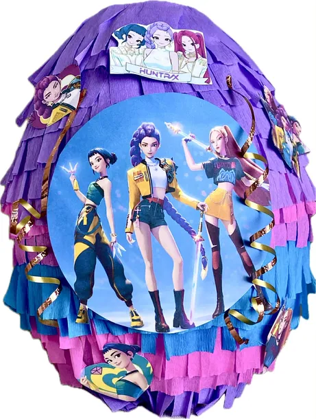 Piniata urodzinowa Pinata Hunters Huntrix 85 cm