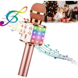mikrofon-dla-dzieci-karaoke-rose-gold-bezprzewodowy-nagrywanie-glosu
