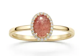 zloty-pierscionek-z-kwarcem-truskawkowym-i-moissanitami-0-11ct-14kt-585
