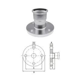 kolnierz-kan-therm-inox-22-mm