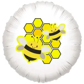 balon-foliowy-sloneczne-pszczolki-bialy-18-rnd