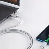 kabel-typ-c-super-fast-quick-charge-wzmacniany-kolor-bialy