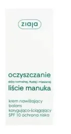 ziaja-liscie-manuka-krem-nawilzajacy-korygujaco-sciagajacy-spf-10-50-ml