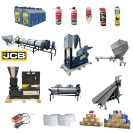 suszarnia-2-jcb-peleciarka-11kw-mlyn-linia-produkcja-pelet-granulat-pasza