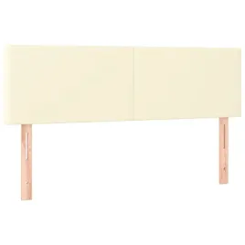 zaglowki-kremowe-144x5x78-88-cm-sztuczna-skora