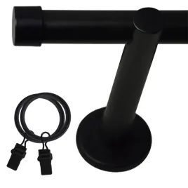 karnisz-pojedynczy-loft-300cm-gruba-rurka-25mm-czarny-bialy-zakonczenia