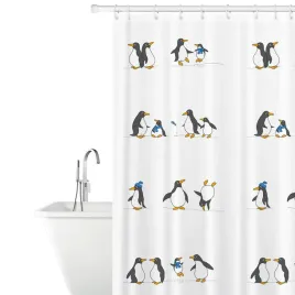 tatkraft-penguins-tekstylna-zaslona-prysznicowa