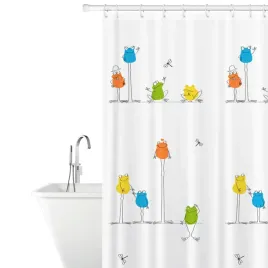 tatkraft-funny-frogs-tekstylna-zaslona-prysznicowa