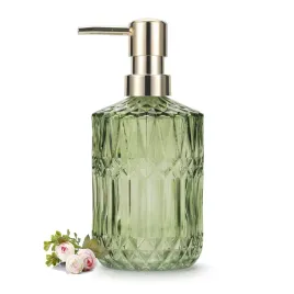 reczne-dozownik-do-mydla-stojacy-ivailex-390-ml-zielony