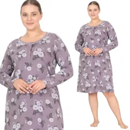koszula-nocna-morella-plus-size-dlugi-rekaw-100percent-bawelna