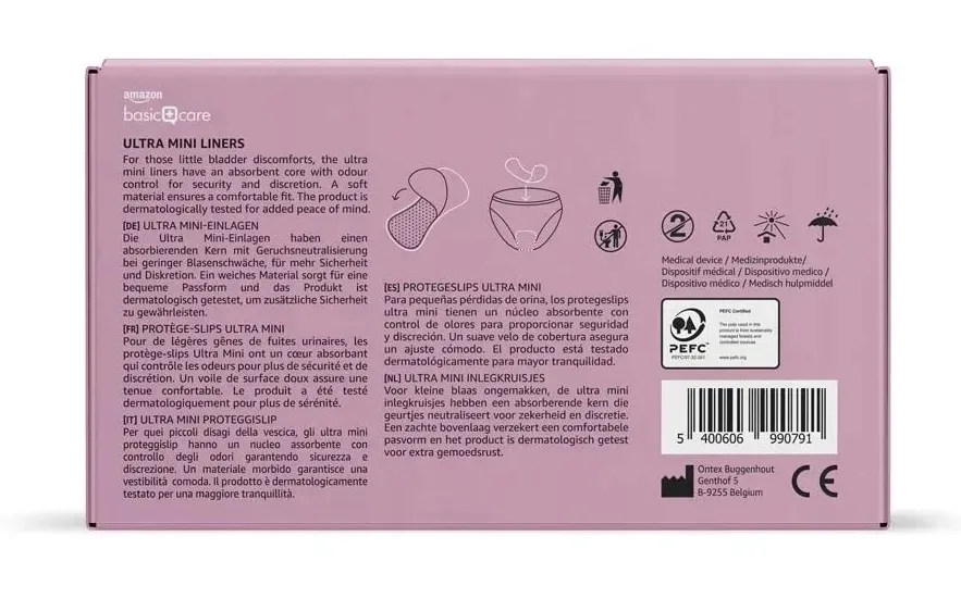 amazon-basic-care-ultra-mini-wkladki-28-sztuk-stan-nowy