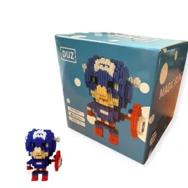 klocki-konstrukcyjne-figurka-3d-kapitan-ameryka-610-el