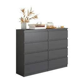 komoda-120-cm-antracyt-8-szuflad-salon-sypialnia