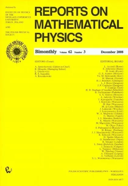 reports-on-mathematical-physics-62-3-2008