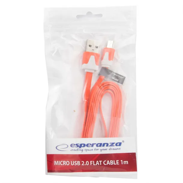 plaski-kabel-usb-microusb-do-ladowania-1m-stan-nowy