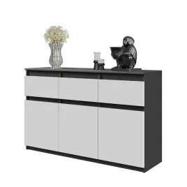 komoda-120-cm-antracyt-bialy-mat-3-szuflady-3-drzwi-3-polki-salon