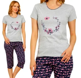 pizama-damska-bawelniana-3-4-spodnie-krotkim-rekawem-la-penna-rozmiar-l