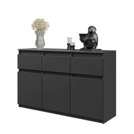 komoda-120-cm-antracyt-3-szuflady-3-drzwi-3-polki-salon-sypialnia