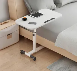 skladany-laptopowy-stolik-na-lozko-z-regulacja-wysokosci-i-obrotowy-bialy