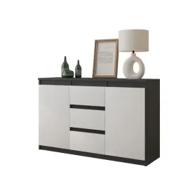 komoda-antracyt-bialy-mat-120-cm-szeroka-2-drzwi-2-polki-3-szuflady