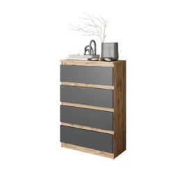 komoda-4-szuflady-dab-wotan-antracyt-wysoka-92-cm-salon-sypialnia