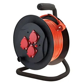 elgotech-przedluzacz-bebnowy-25m-ip44-2300w-omy-3x15-3-gniazda-czarny