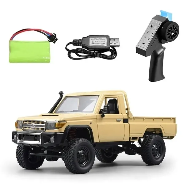 Samochód zdalnie sterowany RC 1:12 4x4 Pickup MN-82 LED Off-road 2.4GHz
