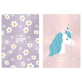 interdruk-metallic-girls-teczka-z-gumka-dla-dziewczynek-a4-1-sztuka