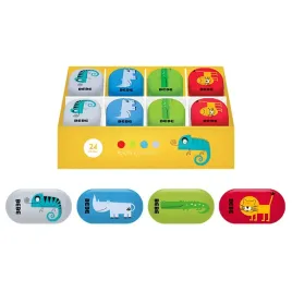 interdruk-bebe-kids-zoo-gumka-do-scierania-mix-24-sztuki