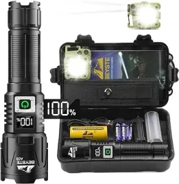 ultra-mocna-latarka-wodoodporna-500000-lumenow-zasieg-do-1500m-zestaw