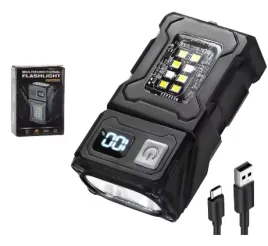 taktyczna-latarka-led-cob-z-wbudowana-glowica-obrotowa-magnes-usb-typ-c