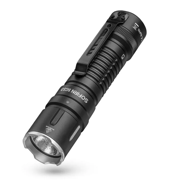 Sofirn SC33 Latarka LED 5200 Lumen XHP70.3 HI Latarka taktyczna latarka USB