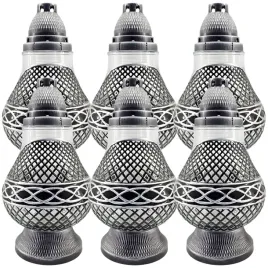 znicz-karen-lampion-cmentarny-duzy-srebrno-czarny-6-sztuk