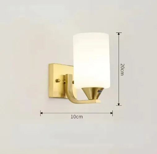 zlota-lampa-scienna-kinkiet-led-e27-stan-nowy