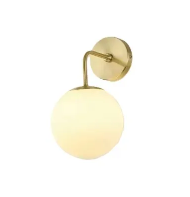 zlota-lampa-scienna-kinkiet-led-e27-stan-nowy