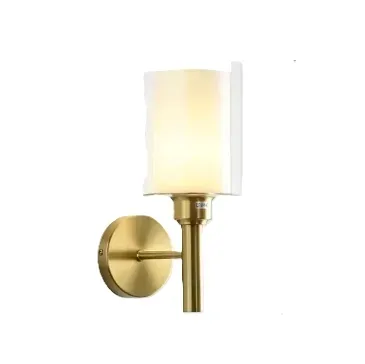 zlota-lampa-scienna-kinkiet-led-e27-stan-nowy