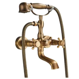 bateria-wannowo-prysznicowa-dwuuchwytowa-scienna-retro-mosiadz