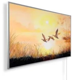 grzejnik-na-podczerwien-obraz-elektryczny-1000w-promiennik-ir-termostat