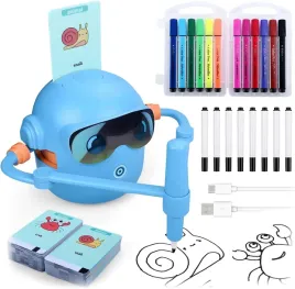 robot-rysujacy-edukacyjny-dla-dzieci-interaktywny-z-100-kartami-i-markerami