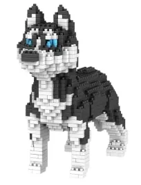 klocki-zestaw-model-psa-husky-syberyjski-pies-950-elementow-dog-prezent