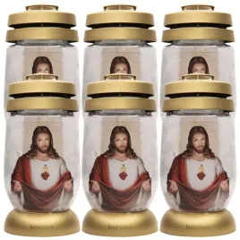 bolsius-znicz-lampion-jezus-zloty-36h-6-sztuk