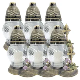 znicz-lampion-szklany-maly-krzyz-z-roza-6-sztuk