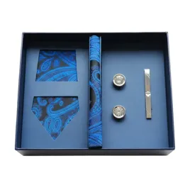 krawat-niebieski-meski-poszetka-spinki-zestaw-prezent-elegancki-modny-styl