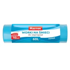 master-worki-do-segregacji-papieru-60l-niebieskie-10-sztuk