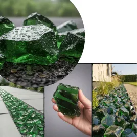 bryly-szklane-kamien-dekoracyjny-zielony-efektowny-ozdobny-8-12cm-20kg