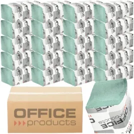 office-reczniki-papierowe-skladane-zz-4000-listkow-zielone