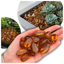 kamienie-polerowane-szklo-dekoracyjne-ozdoba-amber-kidney-glass-26-32mm-2kg