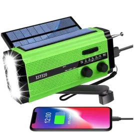 radio-awaryjne-solarne-dynamo-sos-latarka