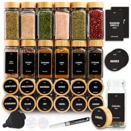 bambusowe-pojemniki-do-przechowywania-przypraw-kwadratowe-etykiety-24szt