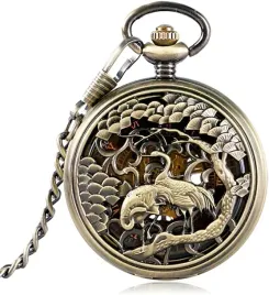 vintage-retro-zegarek-kieszonkowy-kwarcowy-elegant